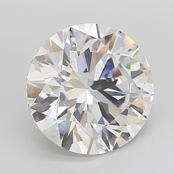 5.05ct Round F VS1 Lab-Grown Diamond