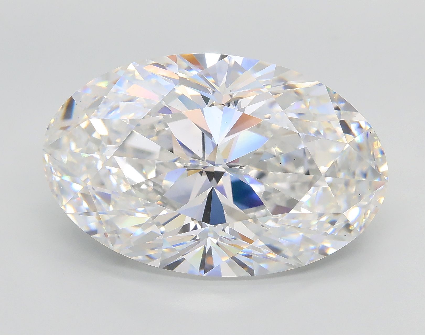 10.02 Carat OVAL Shape E Colour VS2 Clarity  Cut - White Lab Diamond - 260407