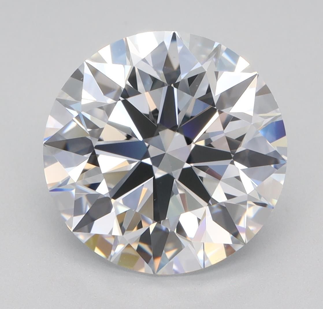 3.14ct Round D VVS1 Lab-Grown Diamond