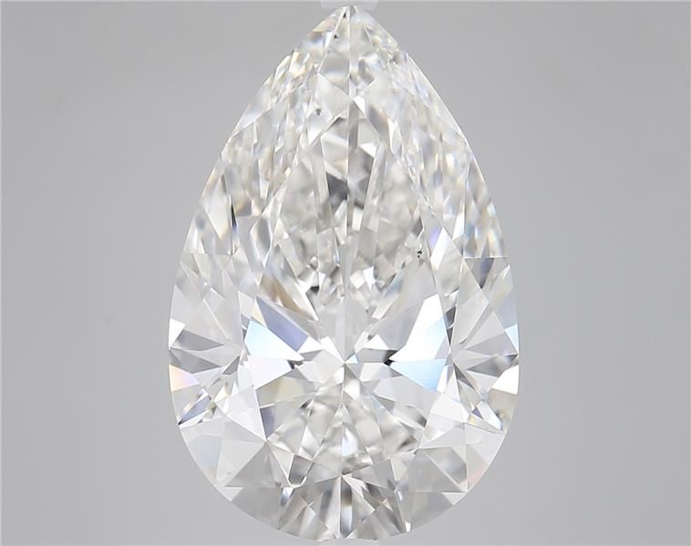10.21 Carat PEAR Shape H Colour VS2 Clarity  Cut - White Lab Diamond - 55835