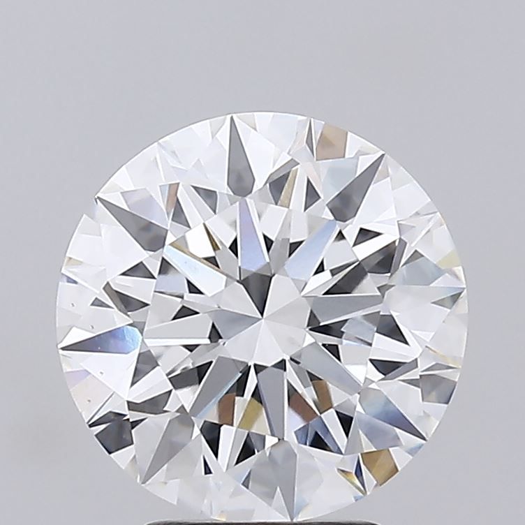 3.7ct Round E VVS2 Lab-Grown Diamond