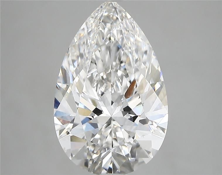 3.51ct Pear F SI1 Lab-Grown Diamond