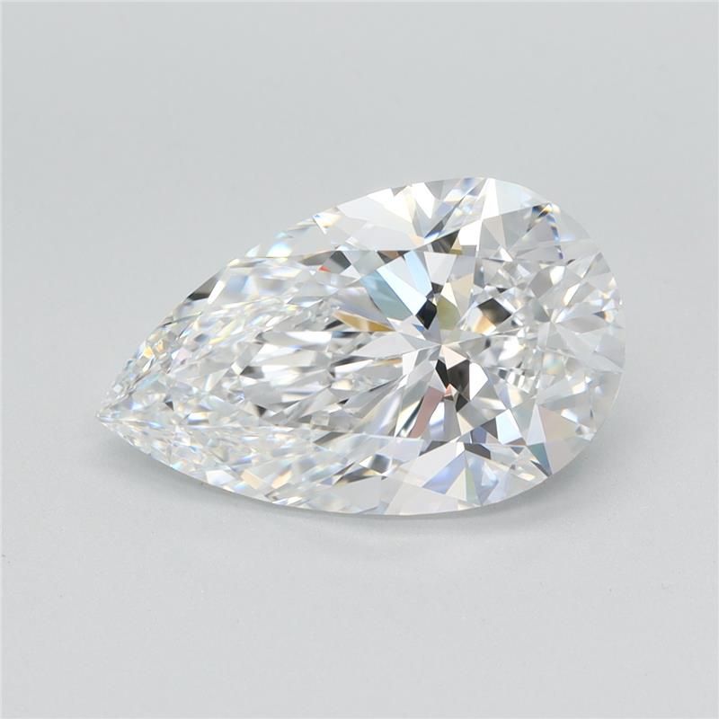 3.11ct Pear E VVS2 Lab-Grown Diamond