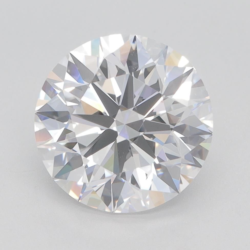 4.04ct Round D VVS2 Lab-Grown Diamond