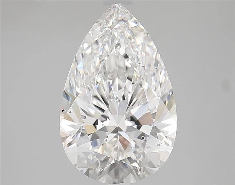 3.27ct Pear F SI1 Lab-Grown Diamond