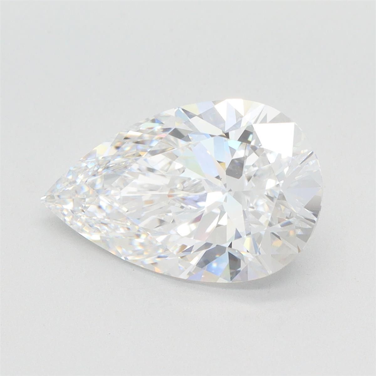 3.13ct Pear E VVS2 Lab-Grown Diamond