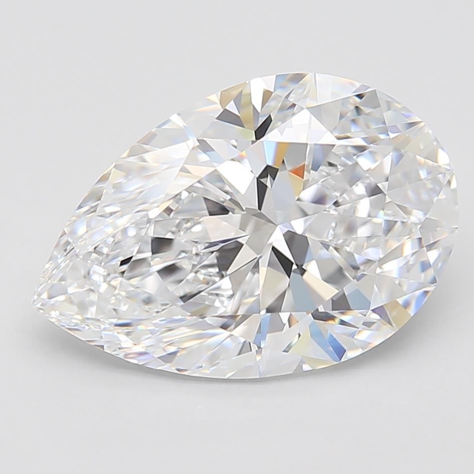 3.82ct Pear D VVS1 Lab-Grown Diamond