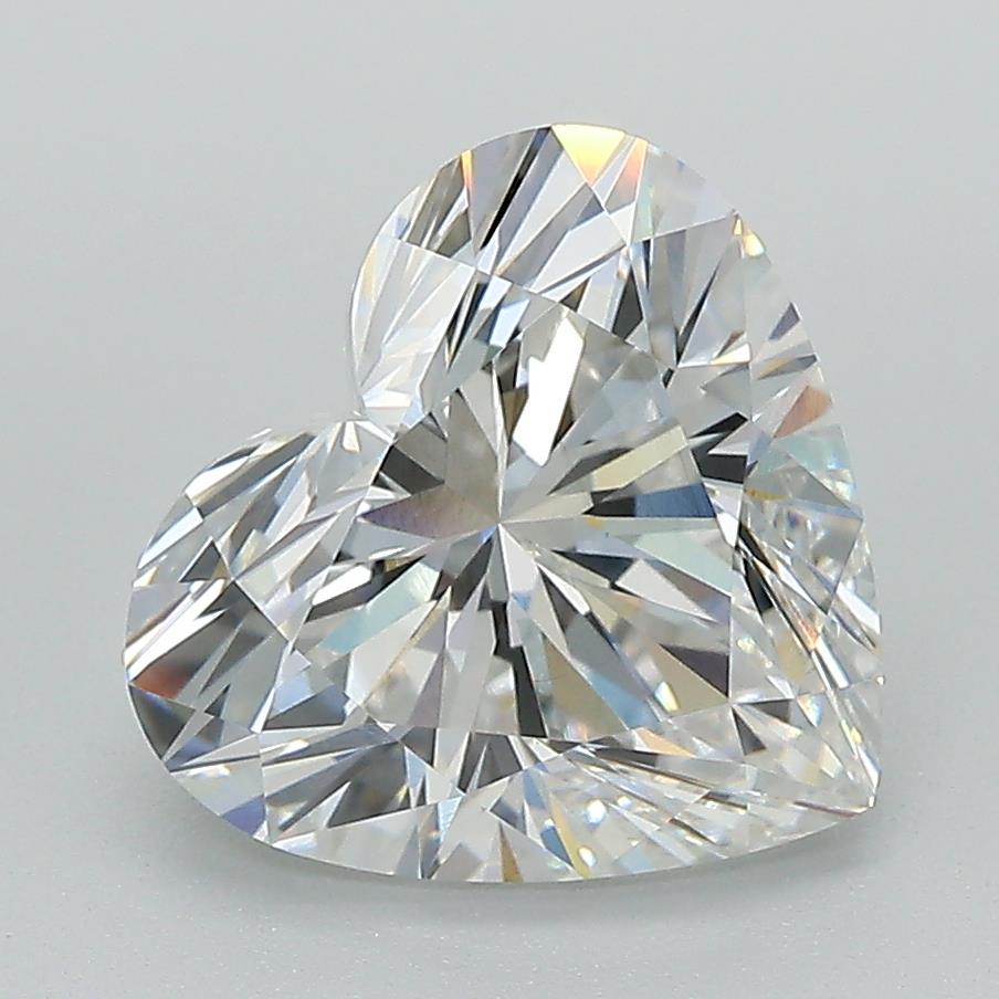 3.83ct Heart F VS1 Lab-Grown Diamond