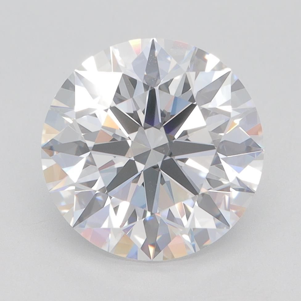 4.17ct Round D VVS2 Lab-Grown Diamond