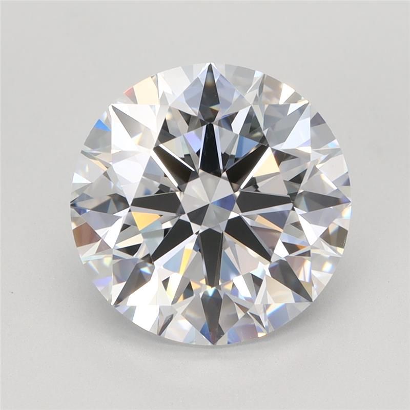 4.11ct Round D VVS2 Lab-Grown Diamond