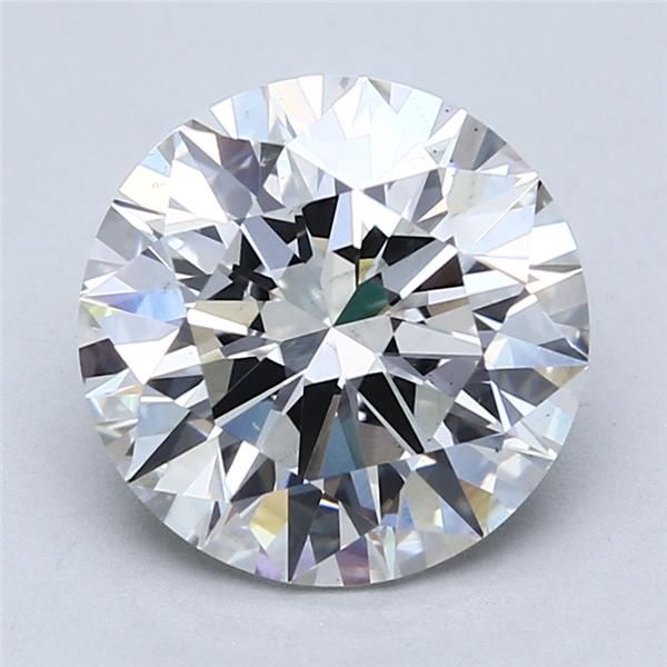 3.69ct Round E SI1 Lab-Grown Diamond