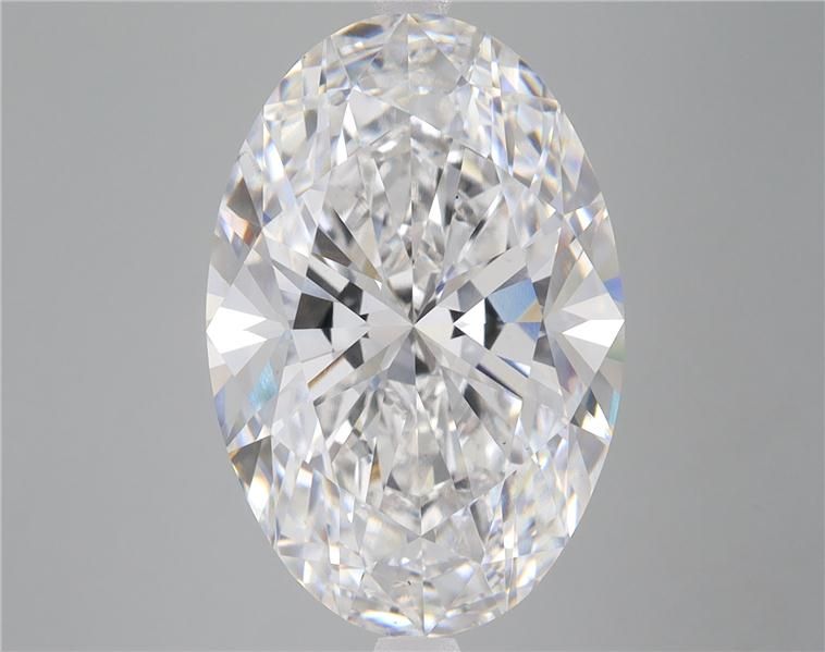 8.24ct Oval F VS2 Lab-Grown Diamond