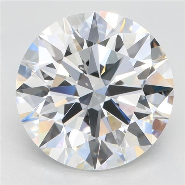 2.96ct Round D VVS1 Lab-Grown Diamond