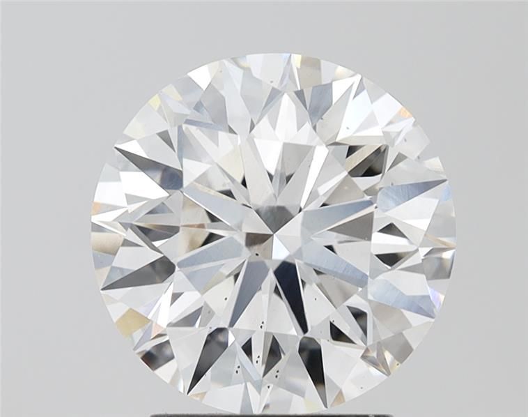 2.72ct Round F SI1 Lab-Grown Diamond