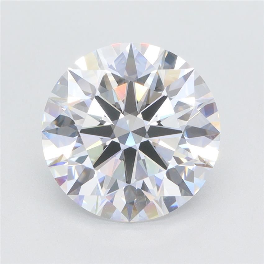 3.63ct Round D VVS2 Lab-Grown Diamond
