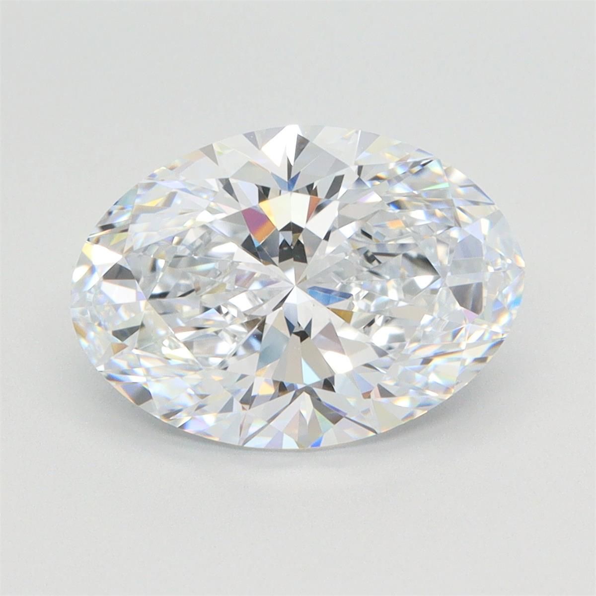 3.43ct Oval D VVS1 Lab-Grown Diamond