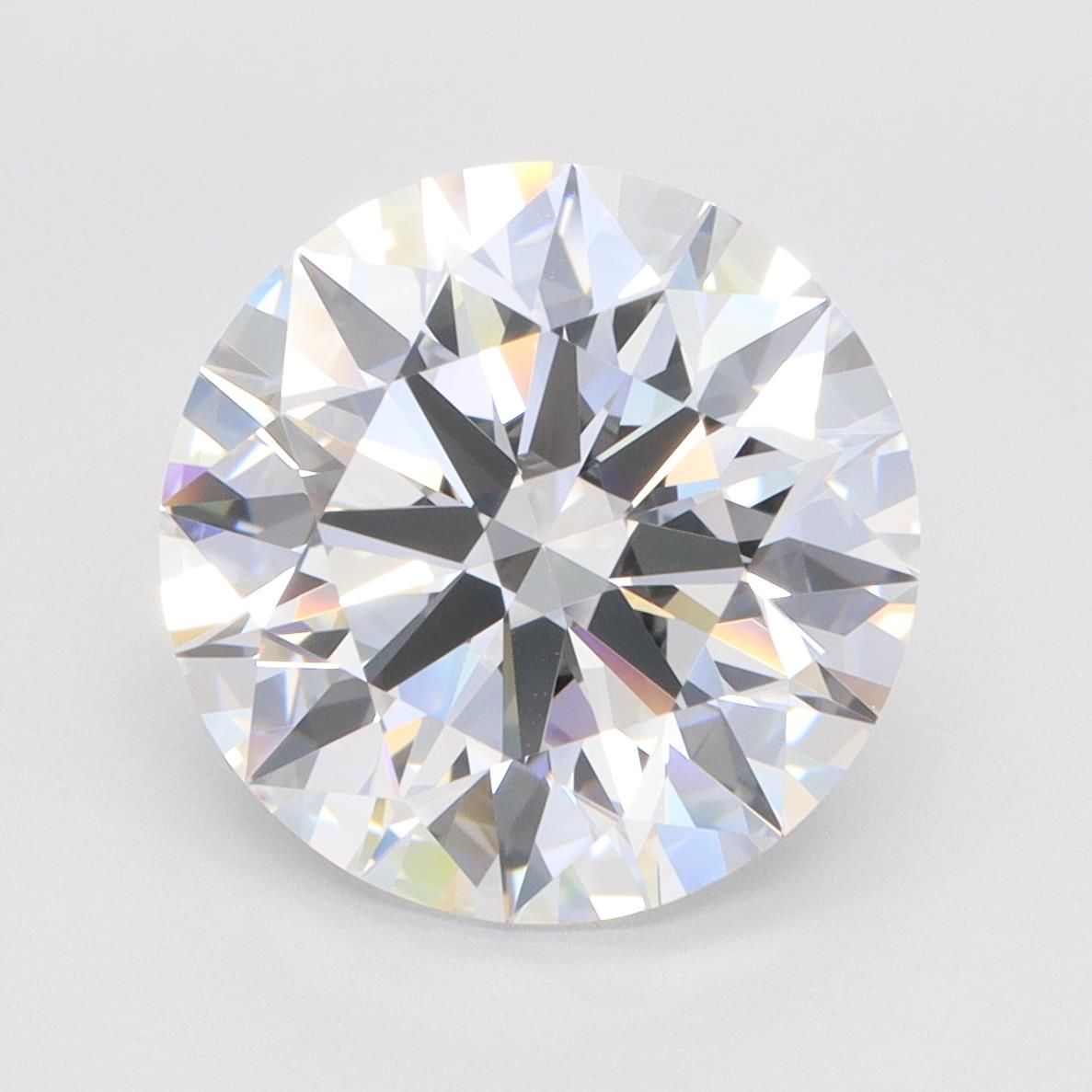 5.23ct Round D VVS1 Lab-Grown Diamond