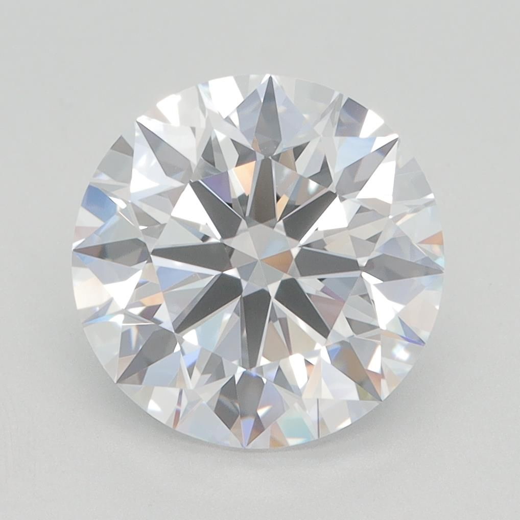 3.44ct Round D VVS1 Lab-Grown Diamond