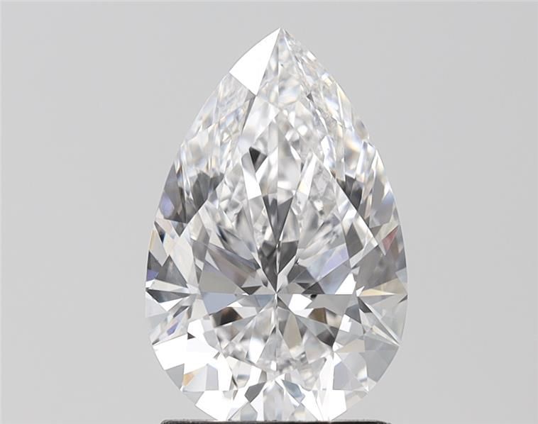 2.53ct Pear D VS2 Lab-Grown Diamond