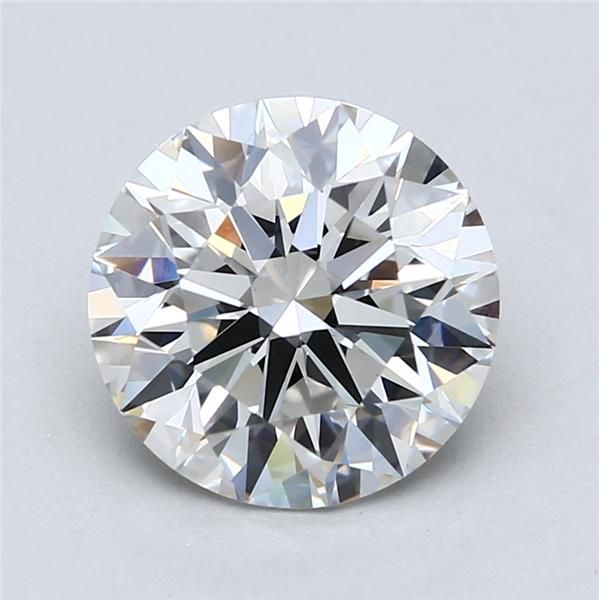 3.45ct Round F VS2 Lab-Grown Diamond