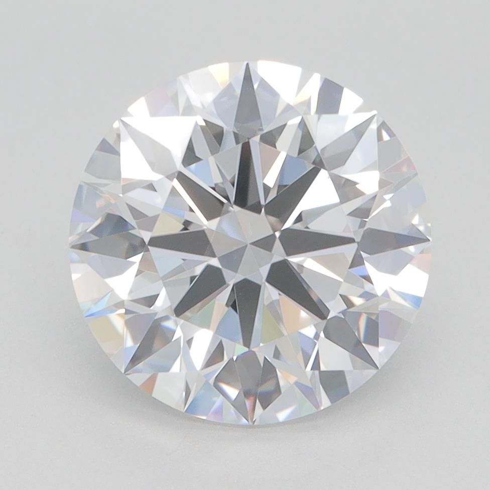 3.26ct Round D VVS2 Lab-Grown Diamond