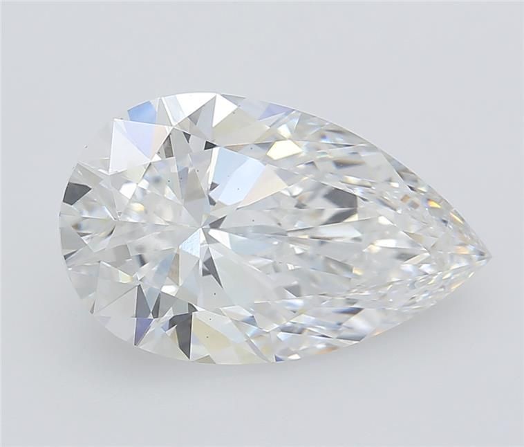 4.09ct Pear E VS2 Lab-Grown Diamond
