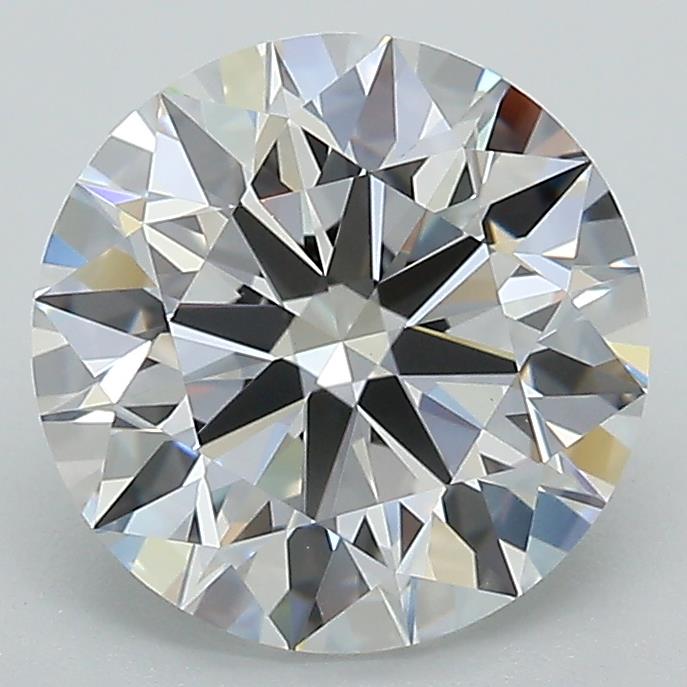 2.56ct Round D VS2 Lab-Grown Diamond