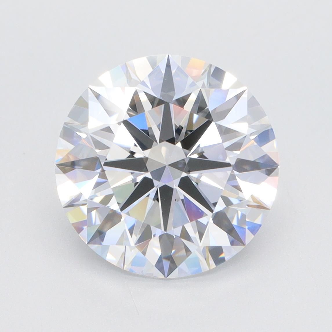 4.21ct Round D VVS2 Lab-Grown Diamond