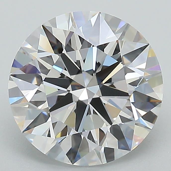 2.56ct Round D VS2 Lab-Grown Diamond