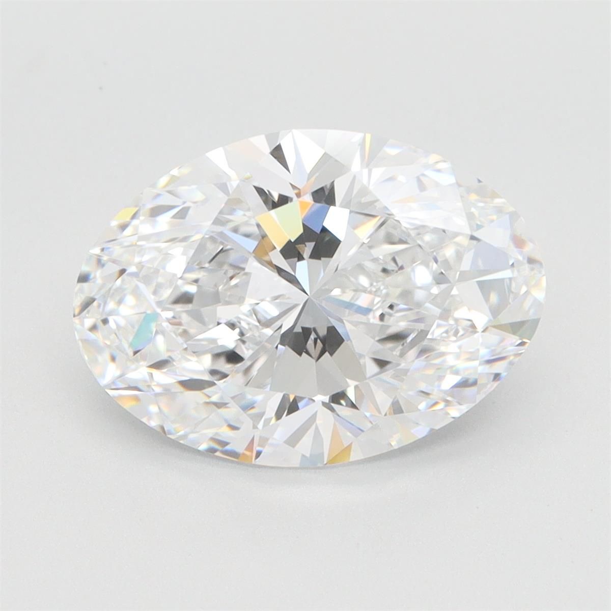 4.08ct Oval D VVS1 Lab-Grown Diamond