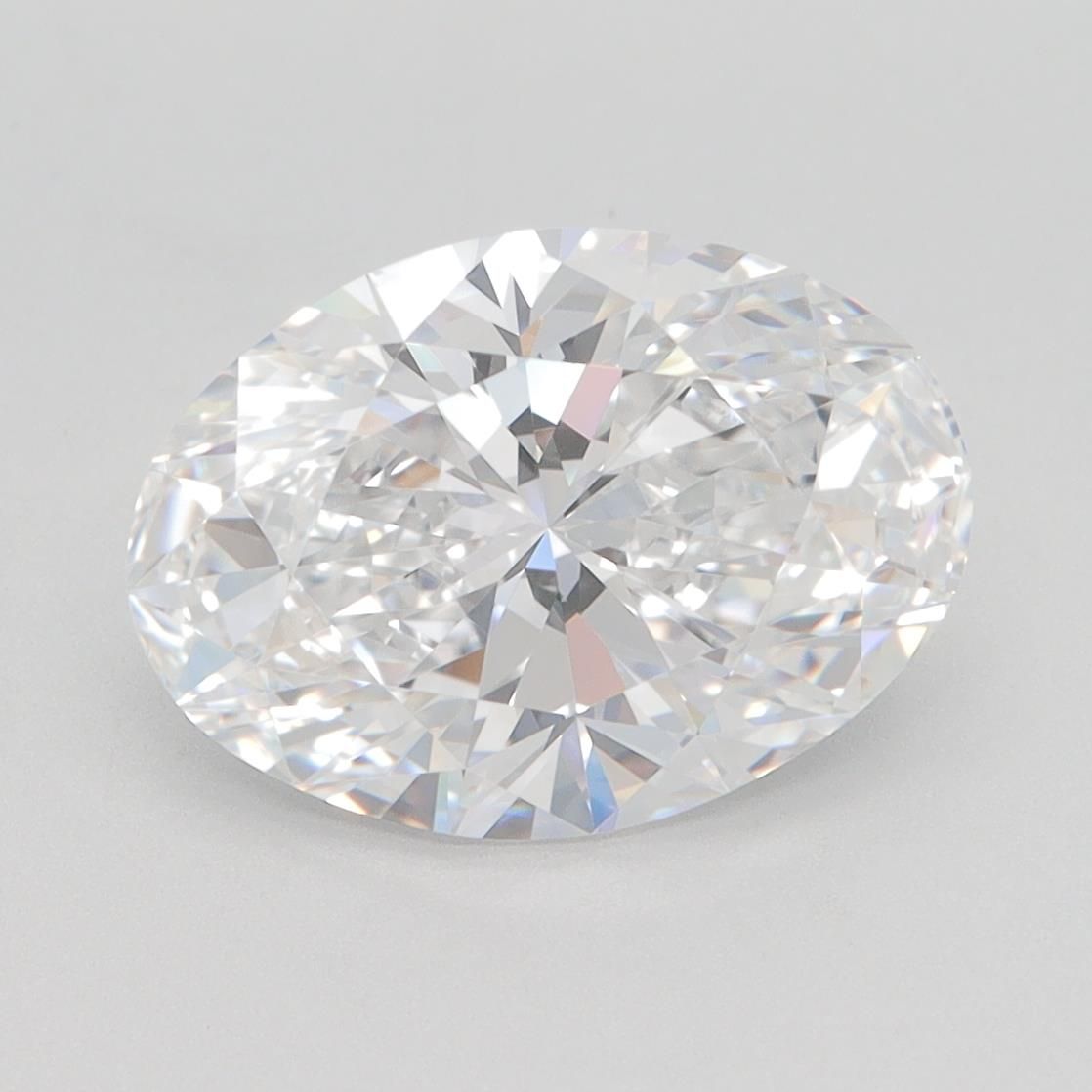 3.08ct Oval D VVS1 Lab-Grown Diamond