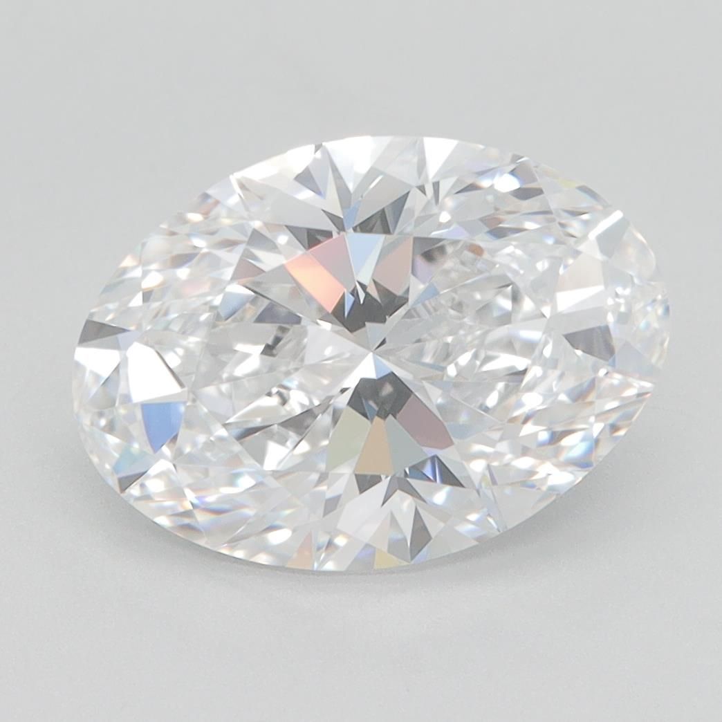 3.02ct Oval D VVS2 Lab-Grown Diamond