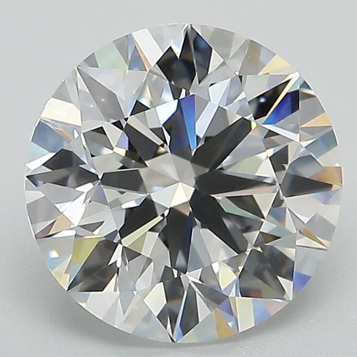 2.87ct Round D VS1 Lab-Grown Diamond