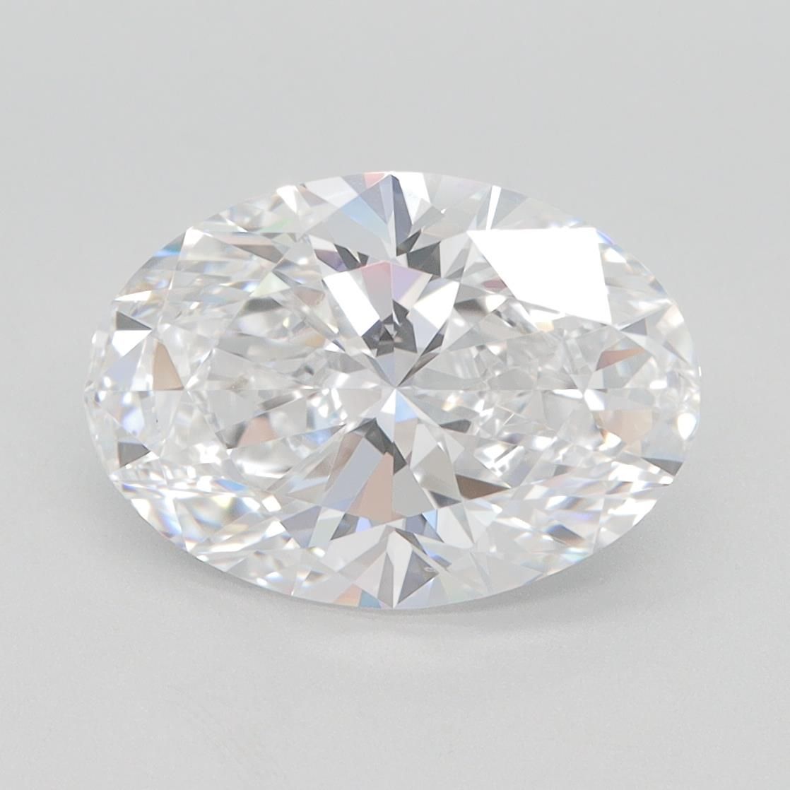 3.02ct Oval D VVS1 Lab-Grown Diamond