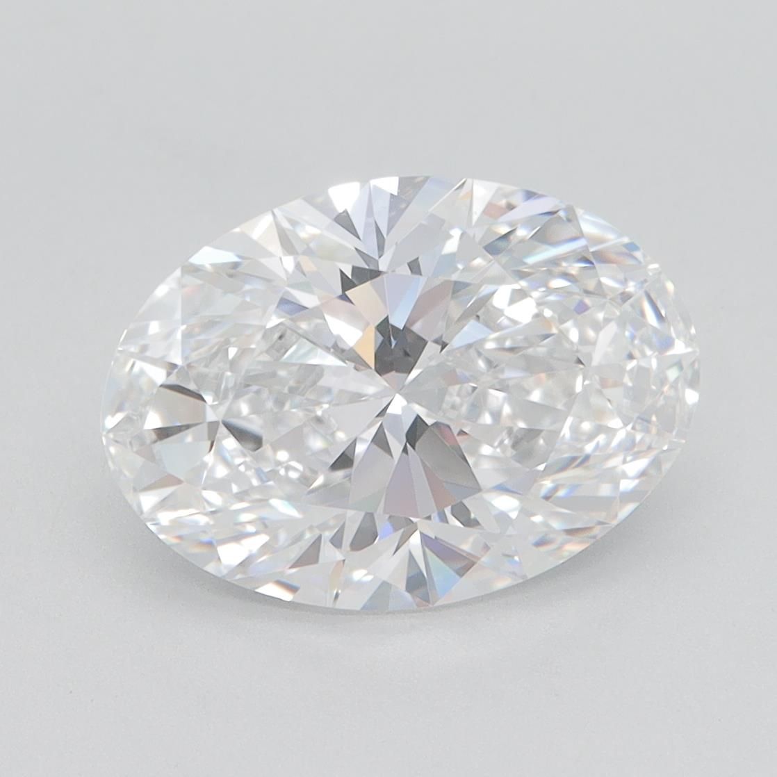 3.03ct Oval D VVS1 Lab-Grown Diamond