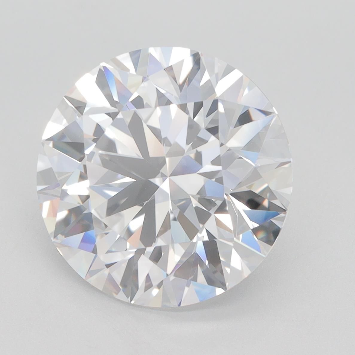 5.66ct Round D VVS1 Lab-Grown Diamond