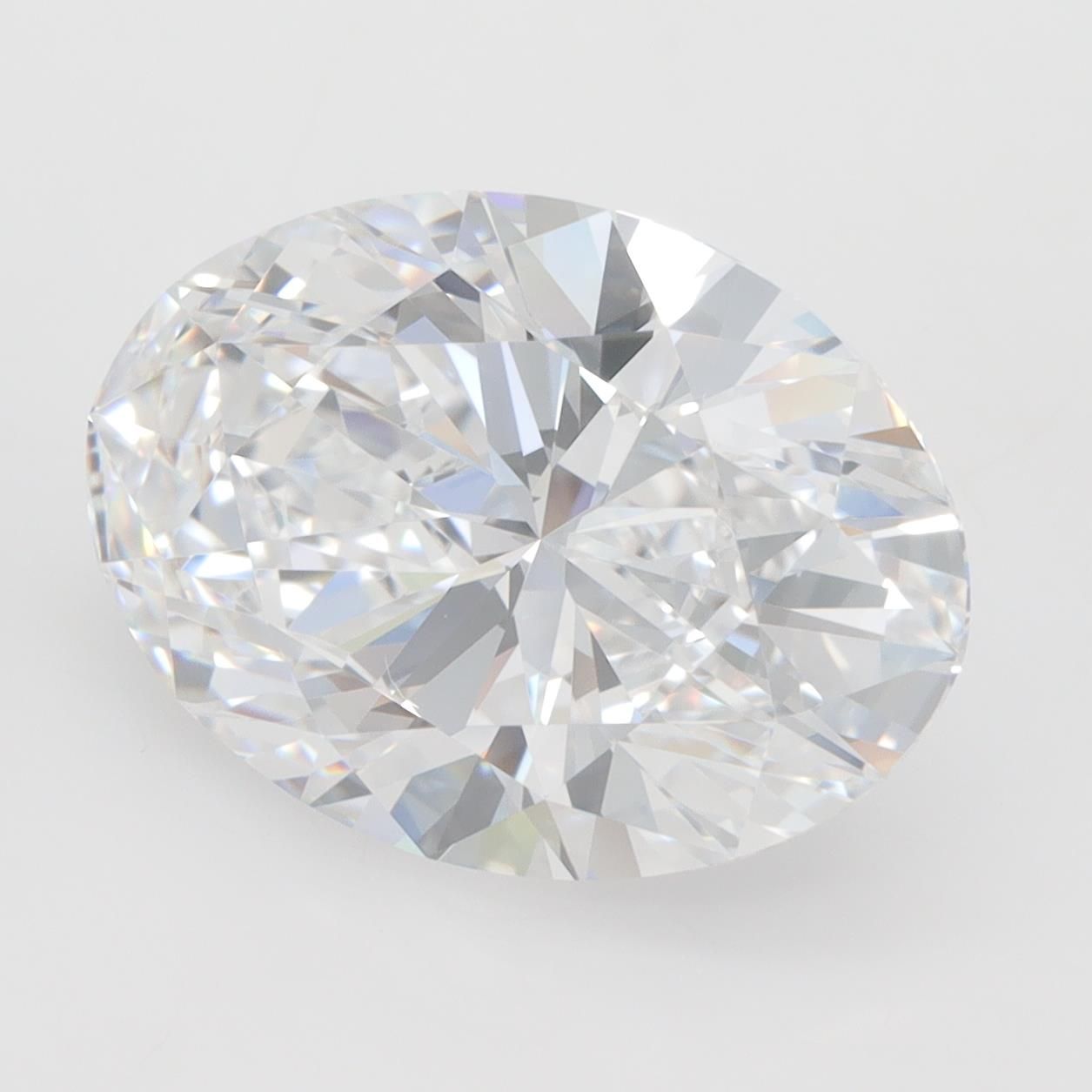 4.08ct Oval D VVS2 Lab-Grown Diamond