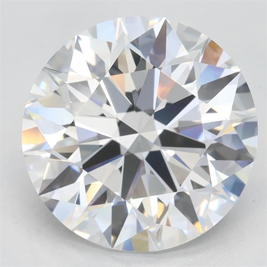 3.16ct Round D VVS1 Lab-Grown Diamond