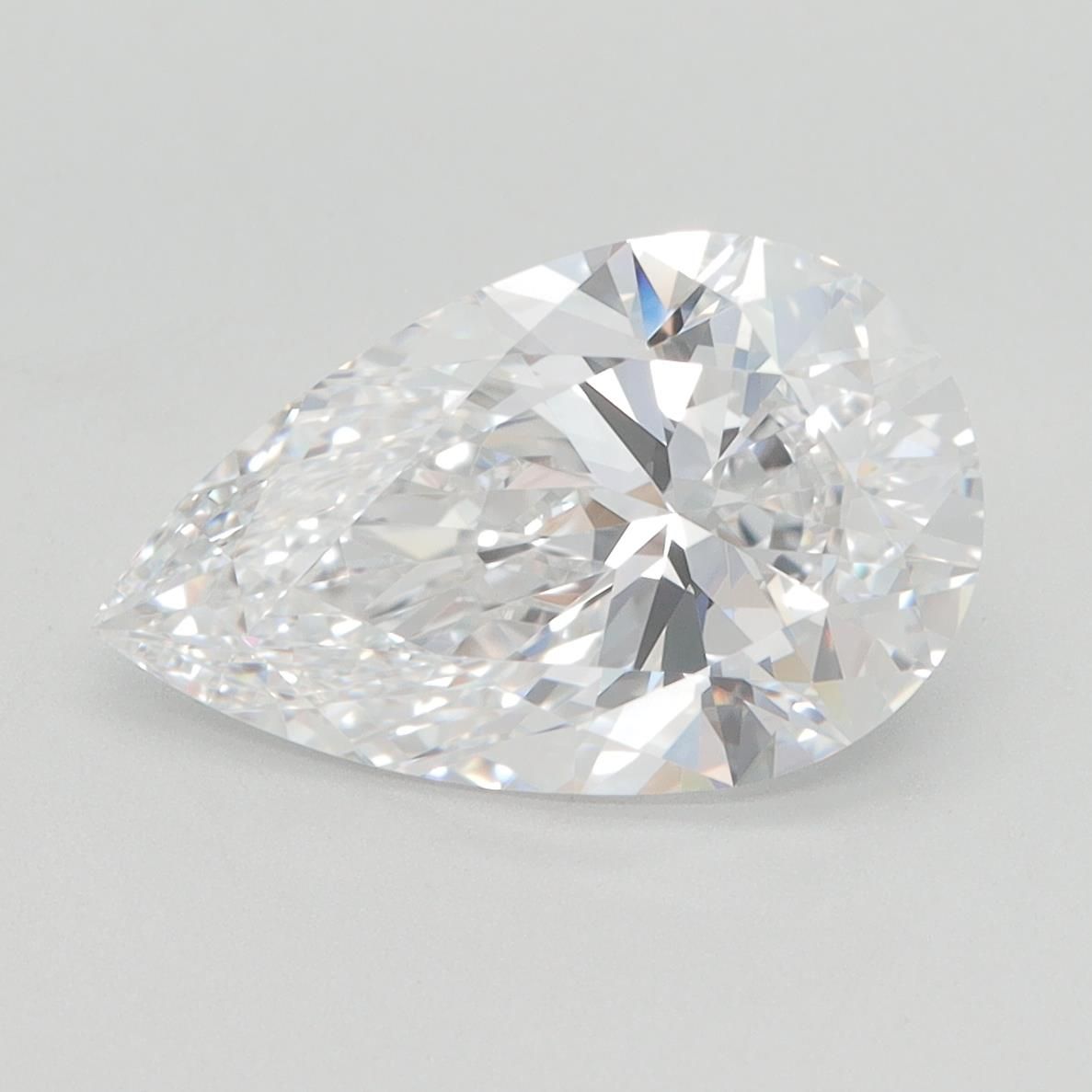 3.02ct Pear D VVS1 Lab-Grown Diamond