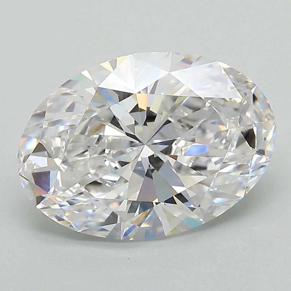 3.09ct Oval D VVS2 Lab-Grown Diamond