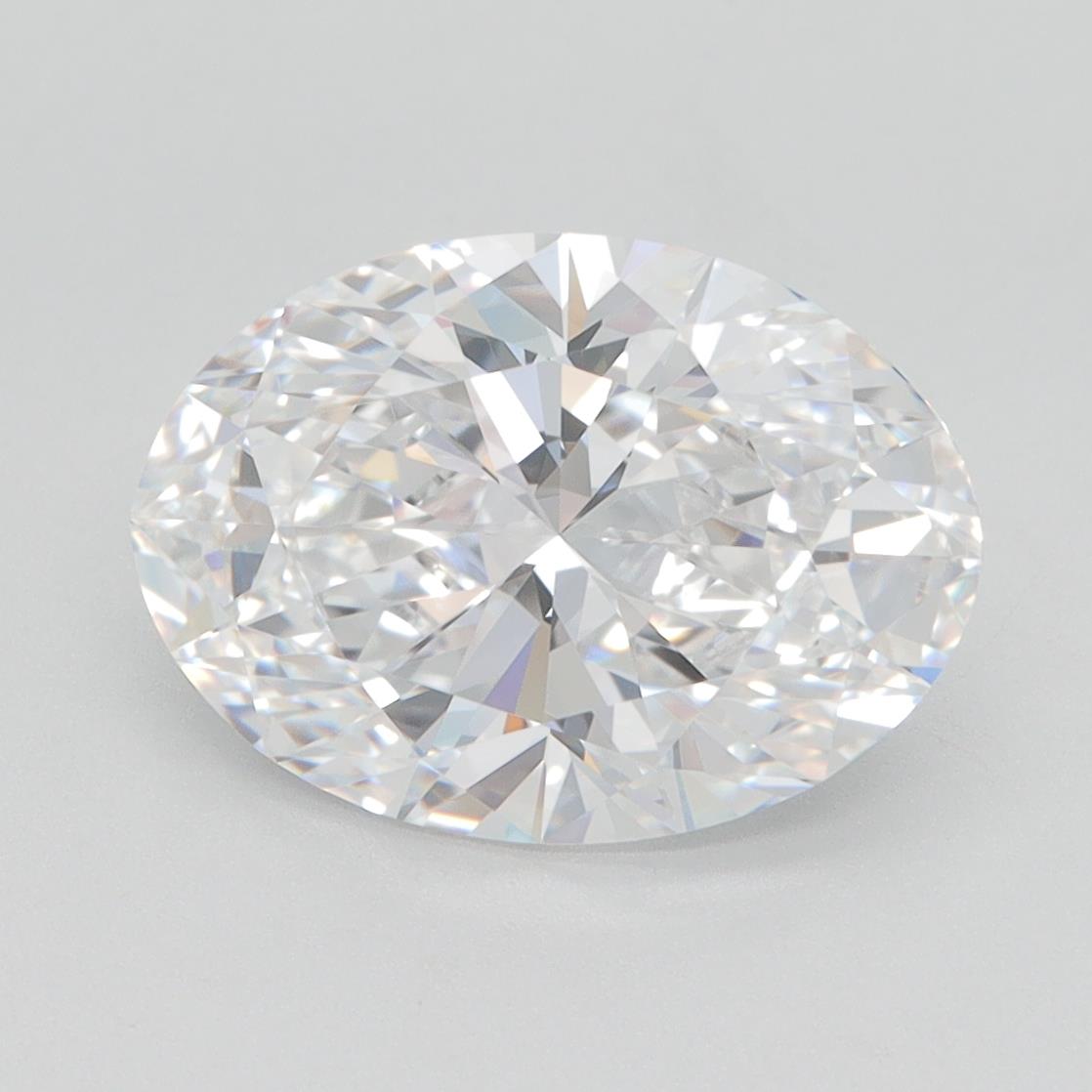 3.09ct Oval D VVS1 Lab-Grown Diamond