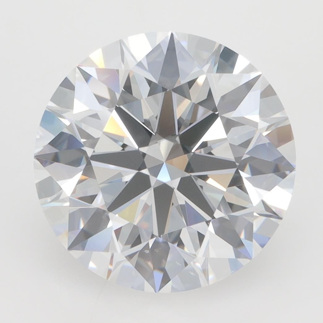 3.67ct Round D VVS1 Lab-Grown Diamond