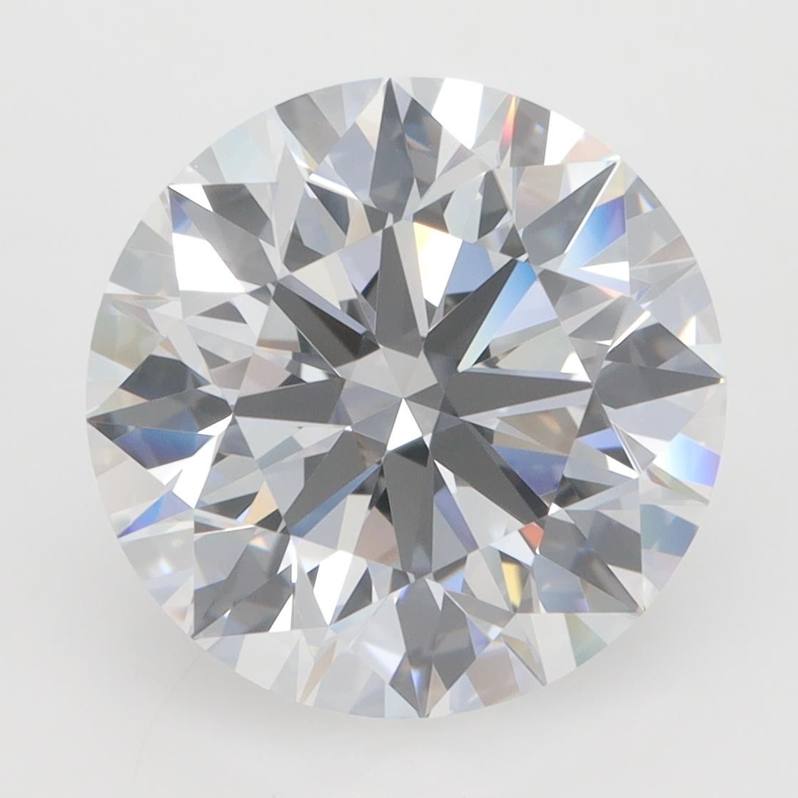 4.4ct Round D VVS1 Lab-Grown Diamond