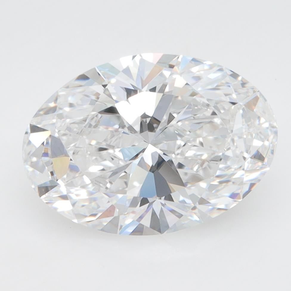 3.06ct Oval D VVS2 Lab-Grown Diamond