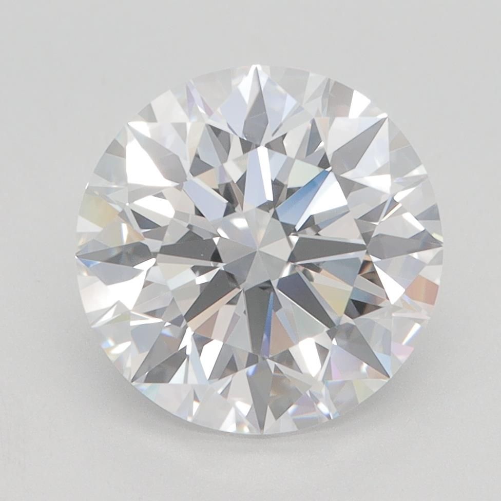 3.26ct Round D VVS2 Lab-Grown Diamond