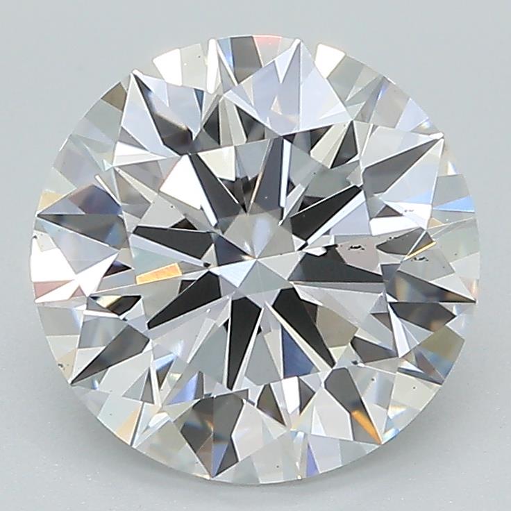 2.87ct Round D VS2 Lab-Grown Diamond