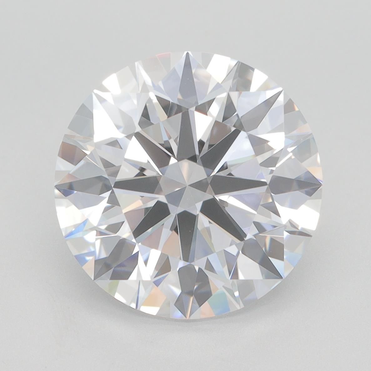 5.41ct Round D VVS2 Lab-Grown Diamond