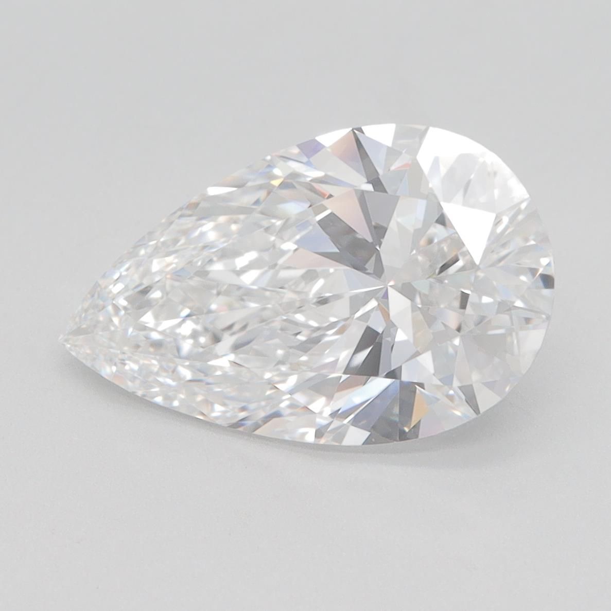 3.02ct Pear E VVS1 Lab-Grown Diamond