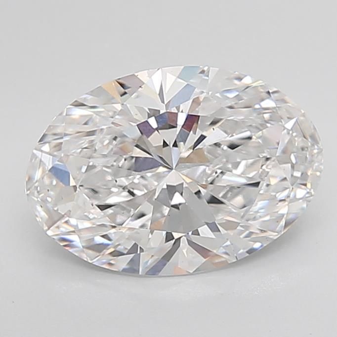 4ct Oval E VS2 Lab-Grown Diamond
