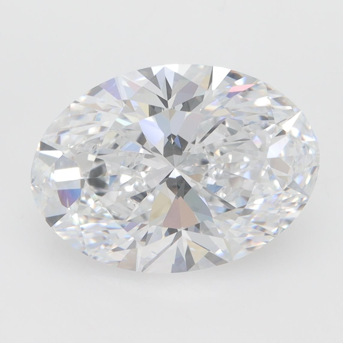 3.02ct Oval D VVS1 Lab-Grown Diamond